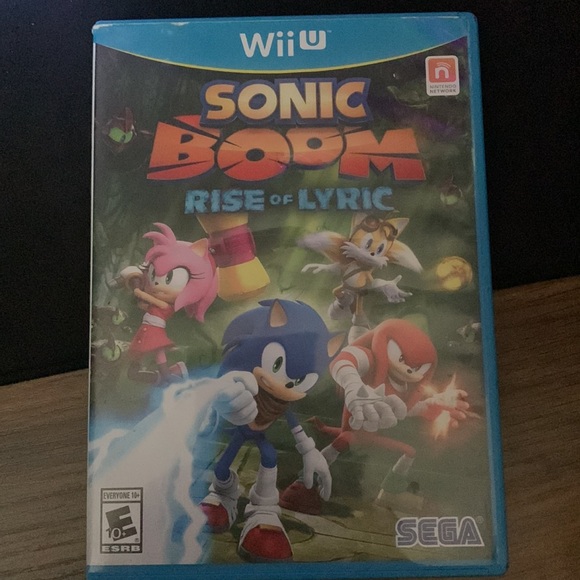 Sonic Boom: Rise of Lyric (Nintendo Wii U) *COMPLETE W/ MANUAL - TESTED*game - Picture 3 of 9